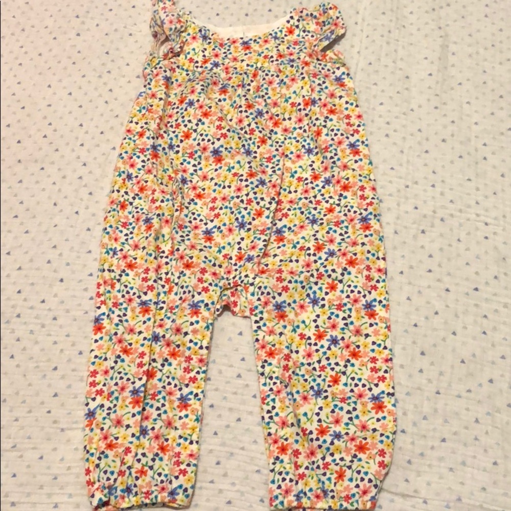 Gap Floral Toddler Romper 12-18M